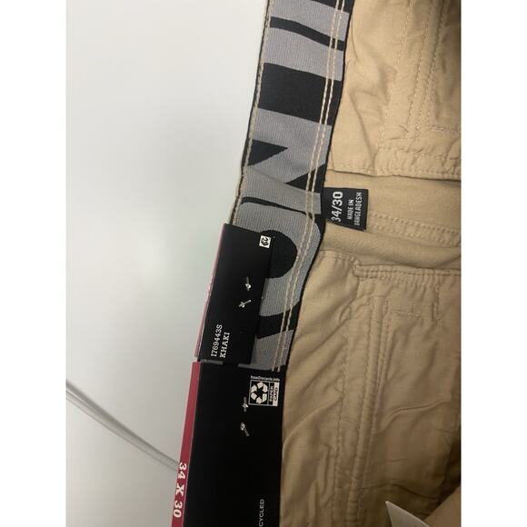 Iron Co Clothing Men's Patriot Cargo Pant Stretch Fabric, Durable, Khaki, 34x30” - Picture 11 of 13